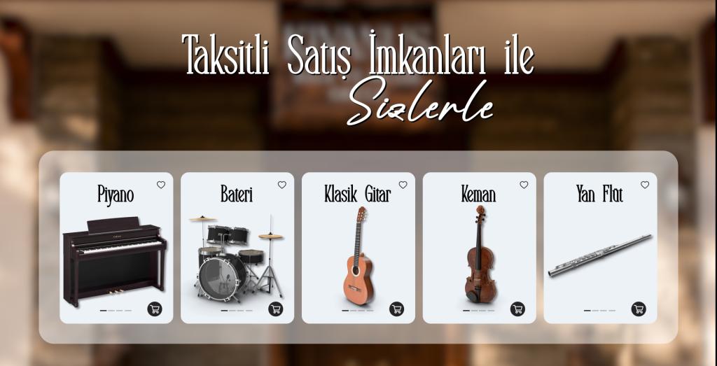 Taksitli satış imkanları ile sizlerle